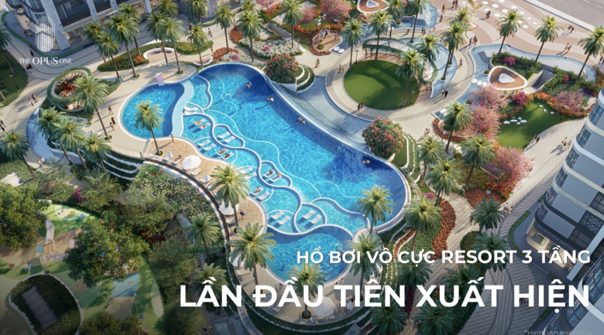 Minh họa thiết kế căn hộ OPUS ONE- Grand Park Quận 9